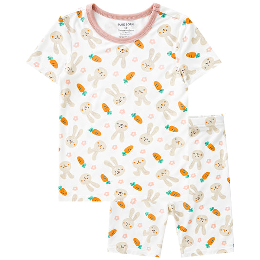 Viscose From Bamboo Pajamas for Girls 2-Piece