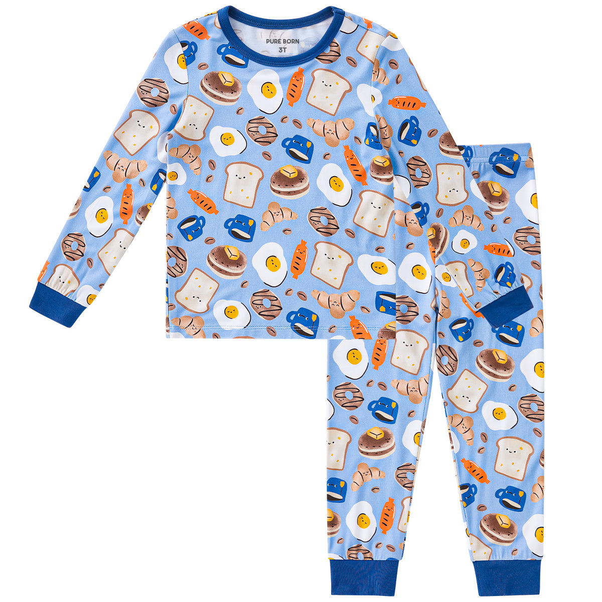 Viscose From Bamboo Pajamas for Boys Long Sleeve