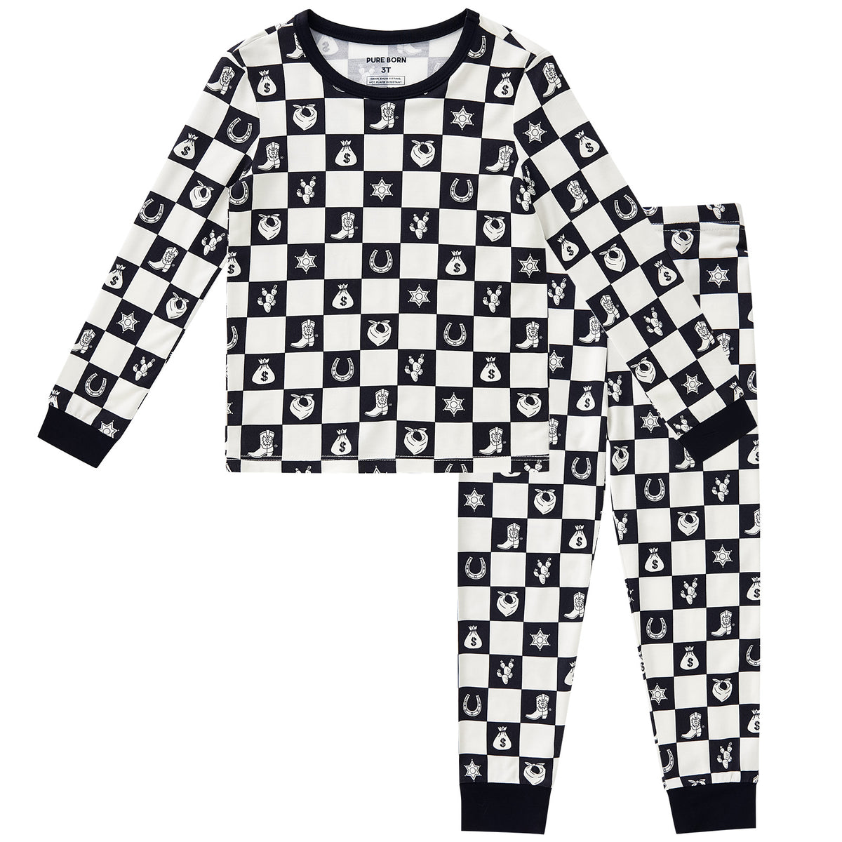 Viscose From Bamboo Pajamas for Boys Long Sleeve