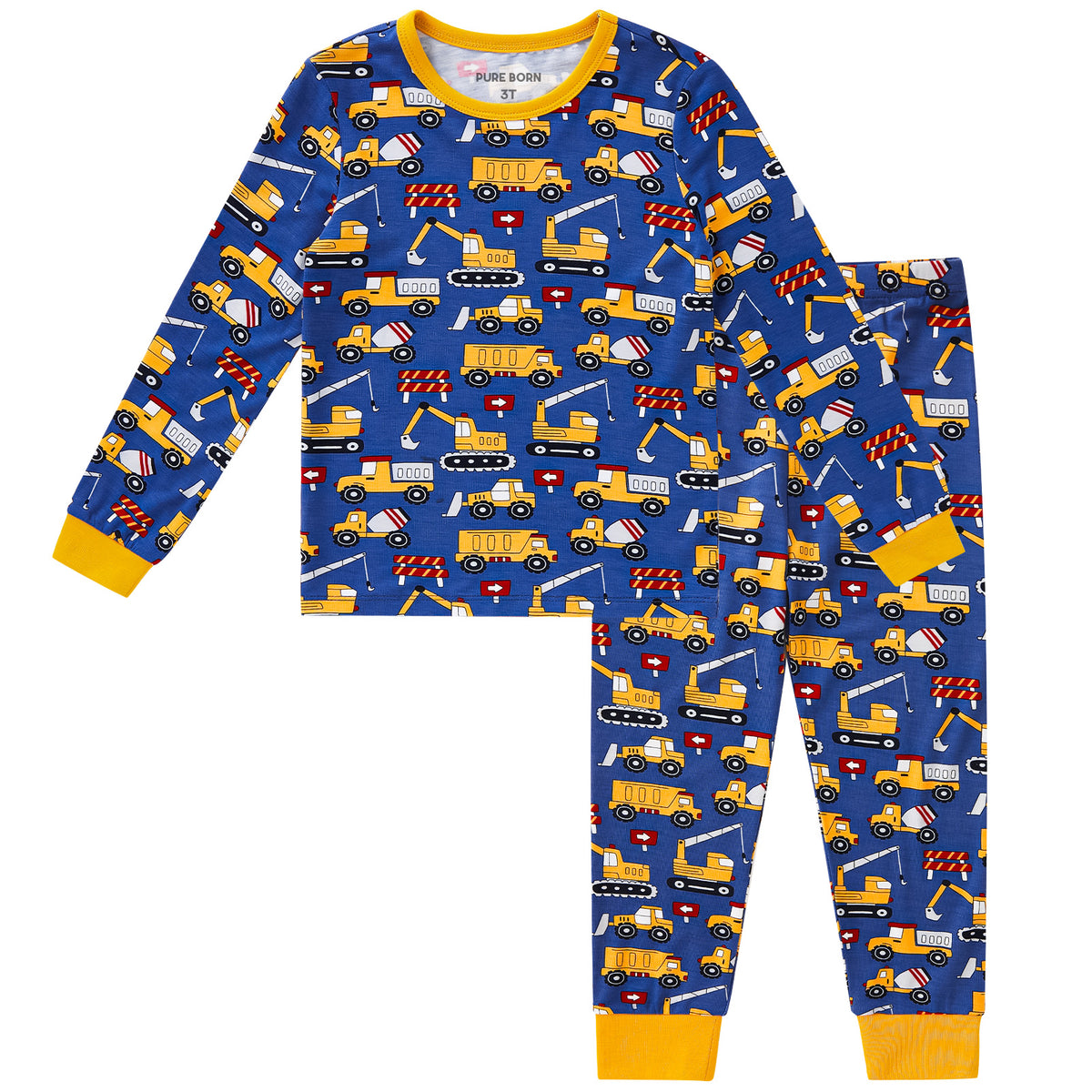 Viscose From Bamboo Pajamas for Boys Long Sleeve