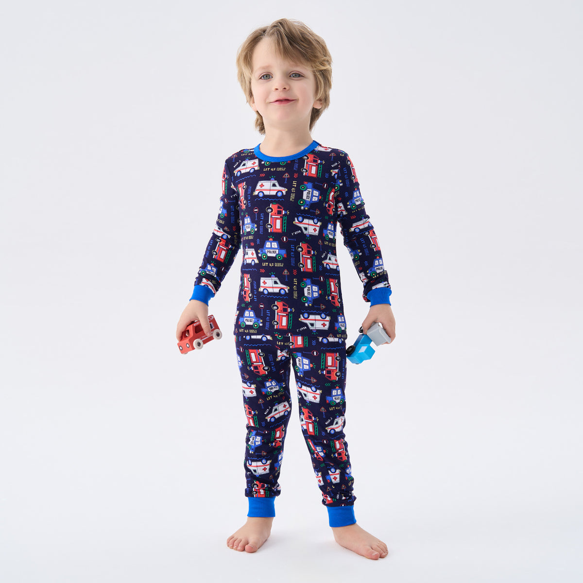 Viscose From Bamboo Pajamas for Boys Long Sleeve