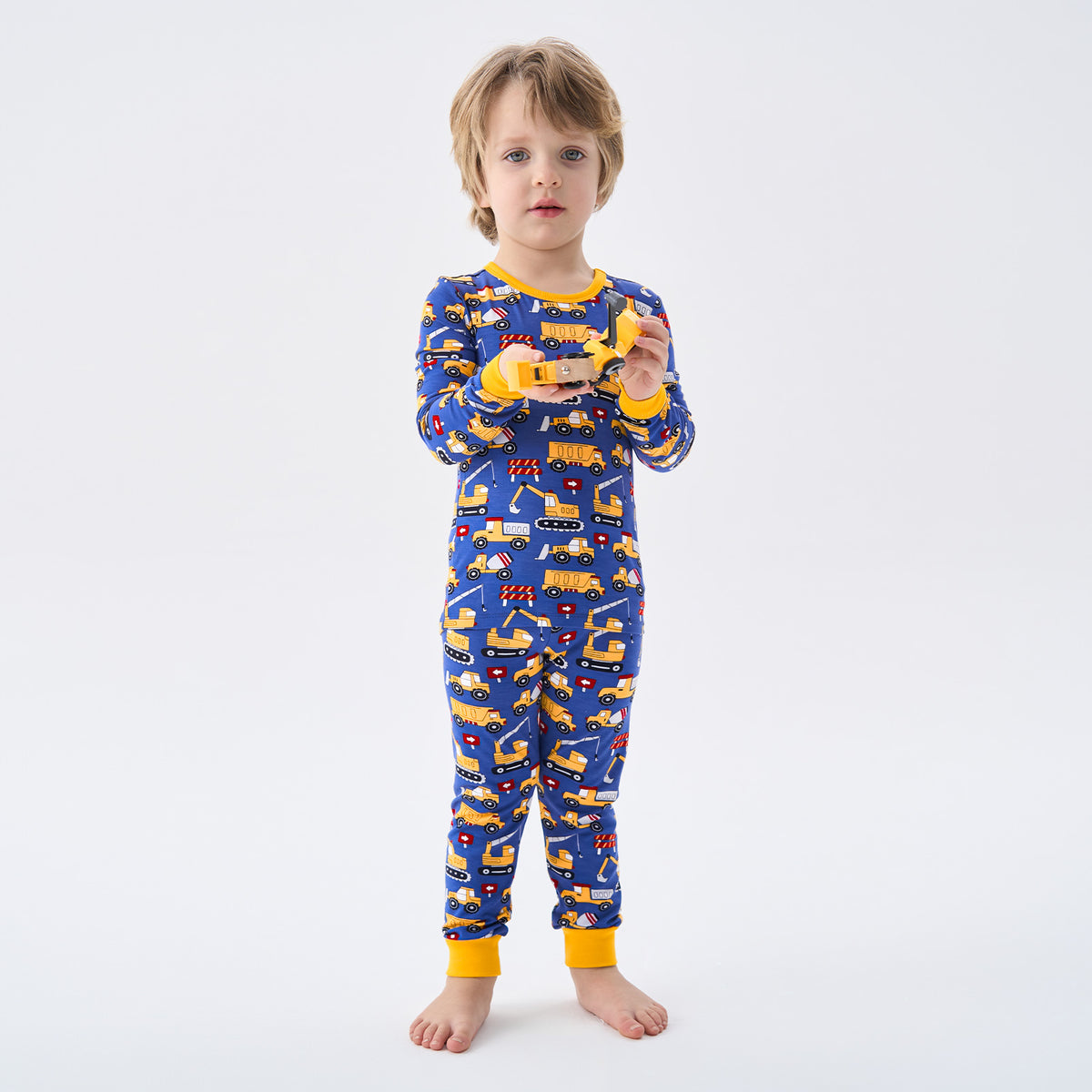 Viscose From Bamboo Pajamas for Boys Long Sleeve