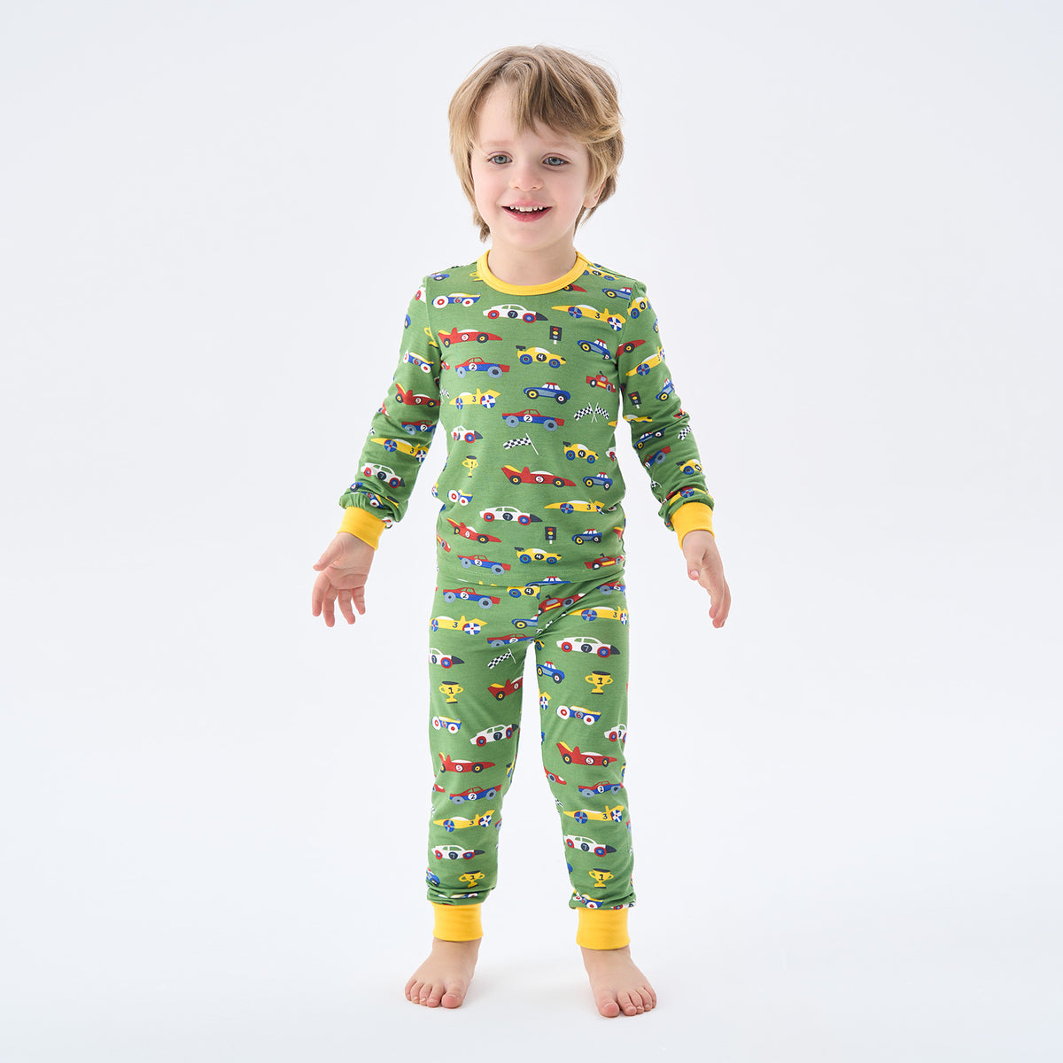 Viscose From Bamboo Pajamas for Boys Long Sleeve