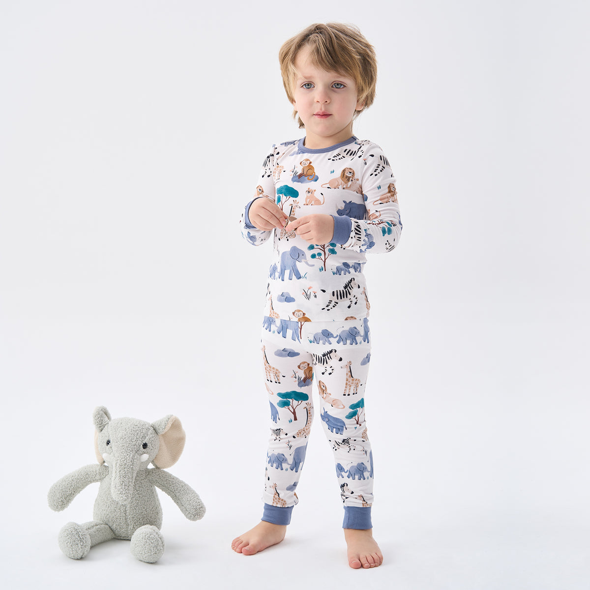 Viscose From Bamboo Pajamas for Boys Long Sleeve