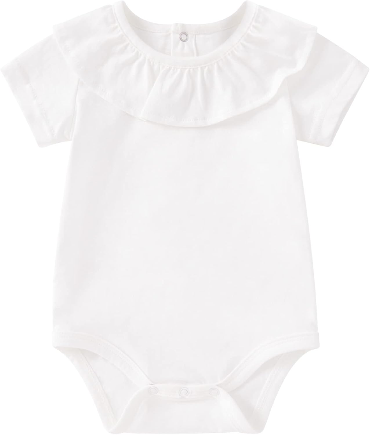 pureborn Baby Girls Boys Bodysuit Super Soft Cotton Romper 0-24 Months