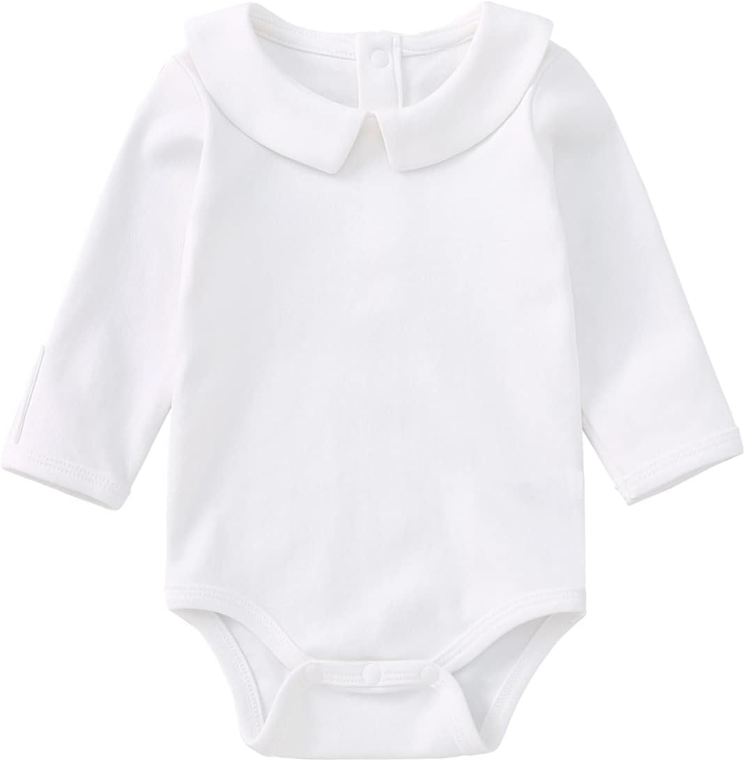 pureborn Baby Girls Boys Bodysuit Super Soft Cotton Romper 0-24 Months