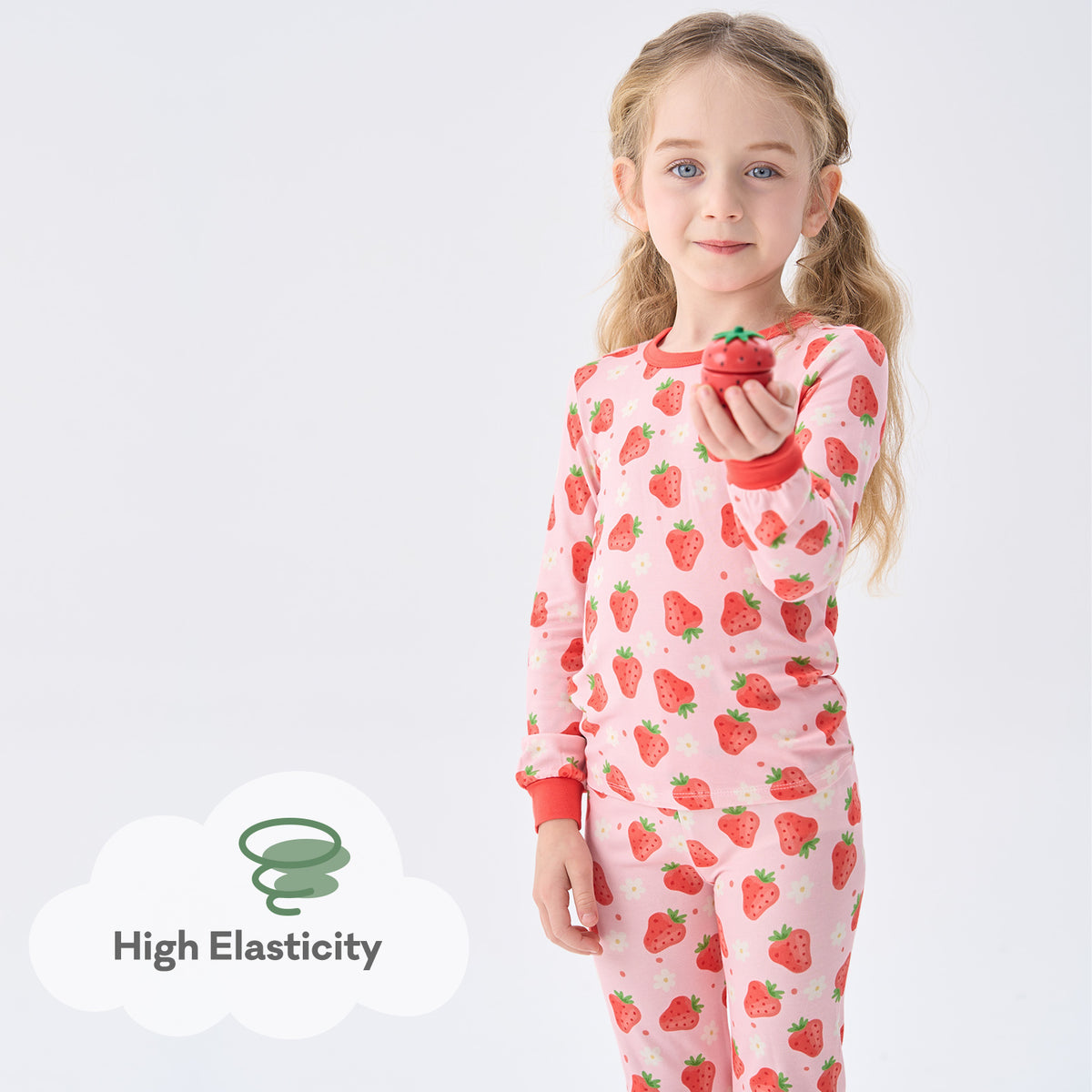 Viscose From Bamboo Pajamas for Girls Long Sleeve