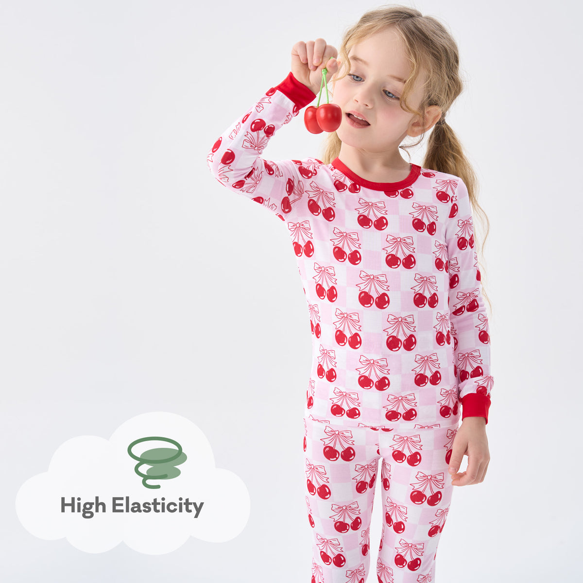 Viscose From Bamboo Pajamas for Girls Long Sleeve