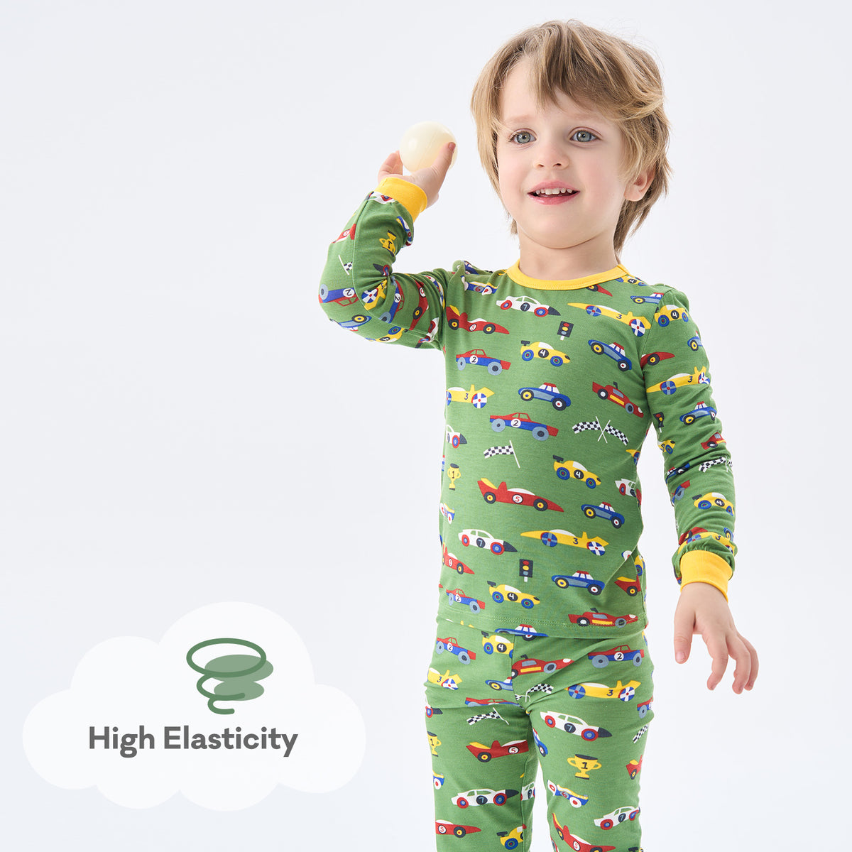 Viscose From Bamboo Pajamas for Boys Long Sleeve