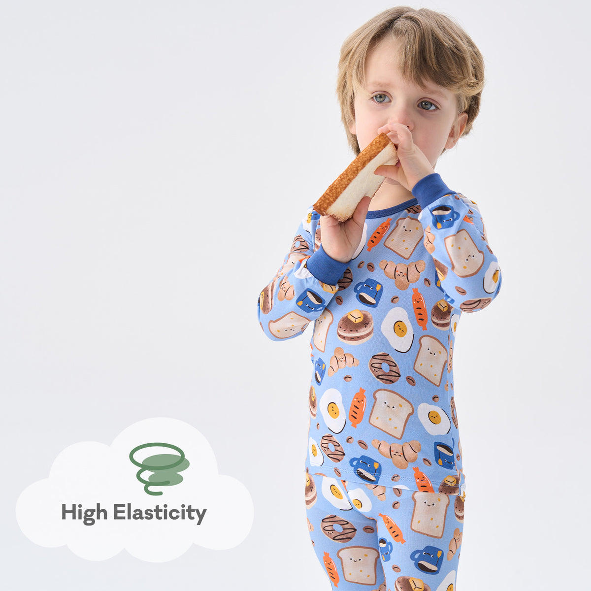 Viscose From Bamboo Pajamas for Boys Long Sleeve