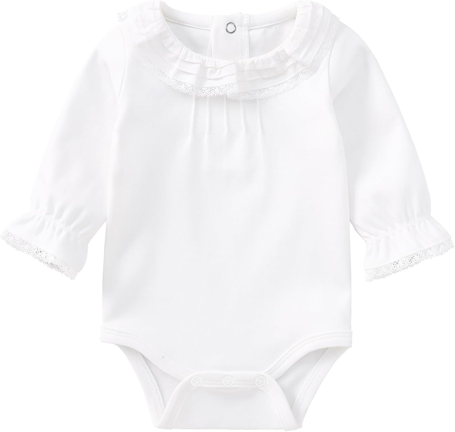 pureborn Baby Girls Boys Bodysuit Super Soft Cotton Romper 0-24 Months