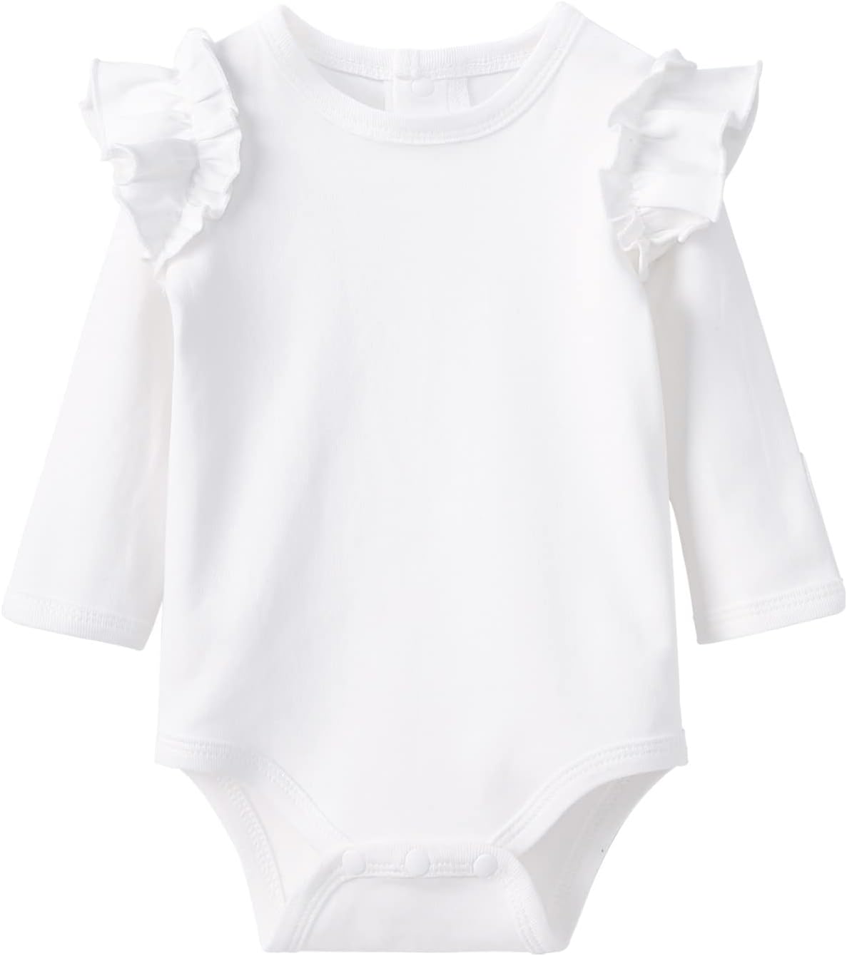 pureborn Baby Girls Boys Bodysuit Super Soft Cotton Romper 0-24 Months