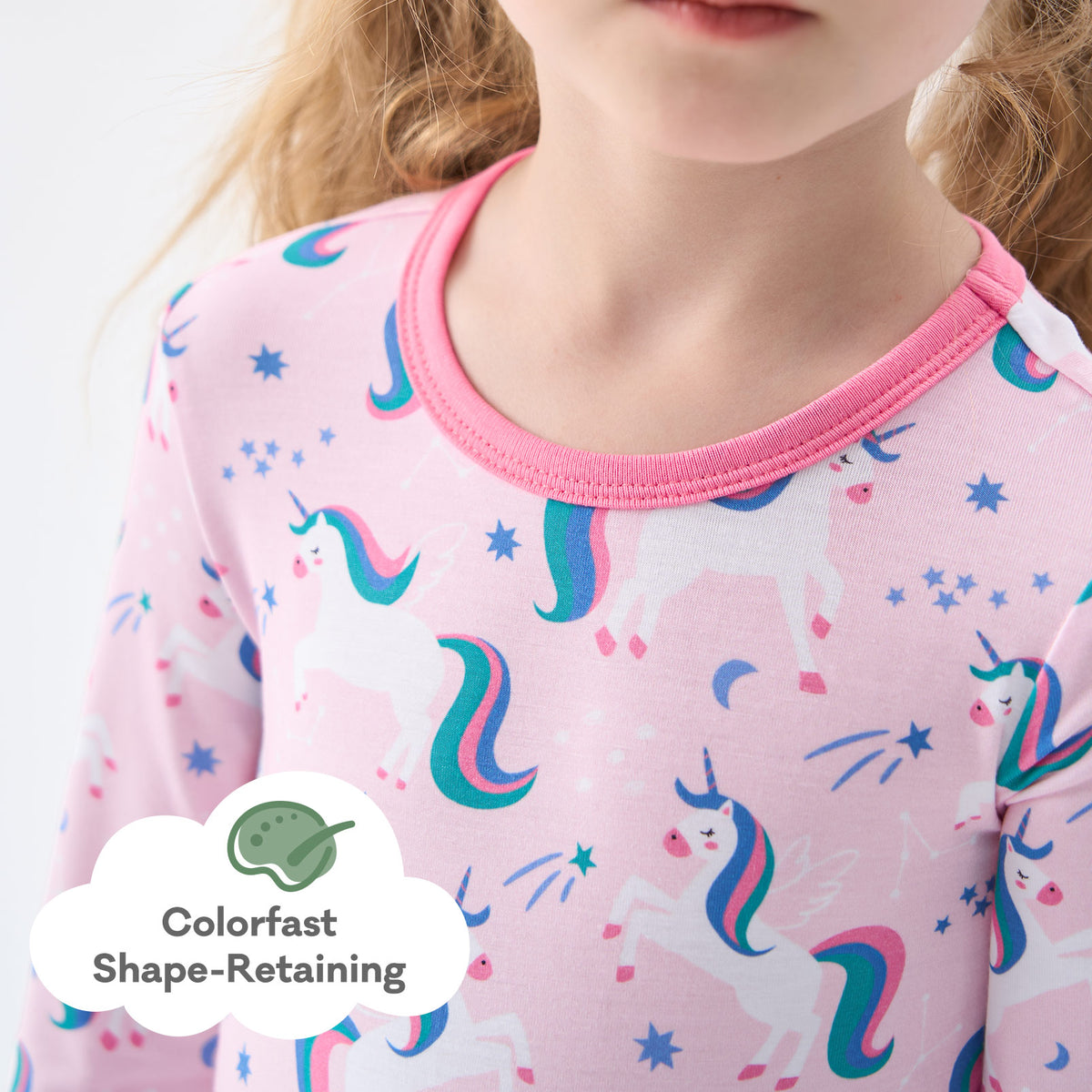 Viscose From Bamboo Pajamas for Girls Long Sleeve