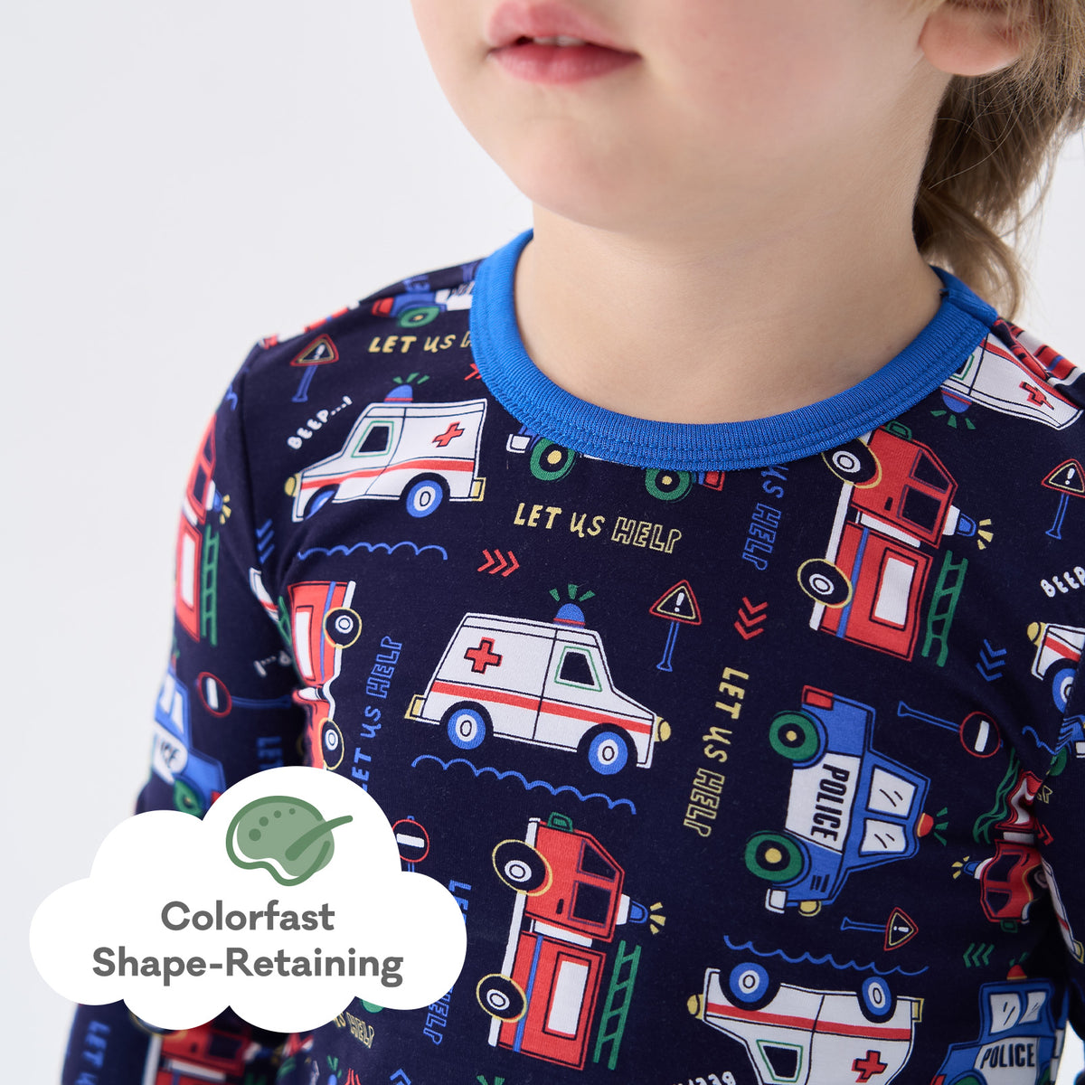 Viscose From Bamboo Pajamas for Boys Long Sleeve
