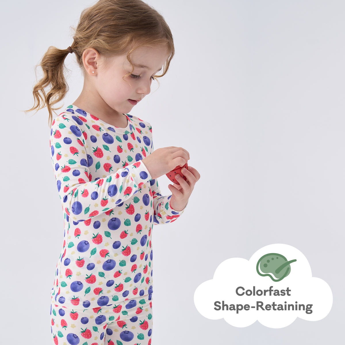 Viscose From Bamboo Pajamas for Girls Long Sleeve