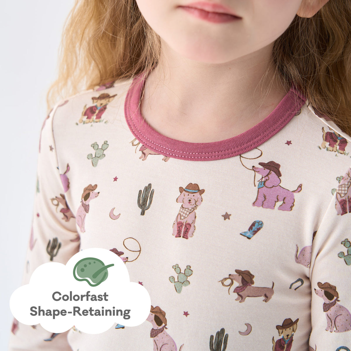 Viscose From Bamboo Pajamas for Girls Long Sleeve
