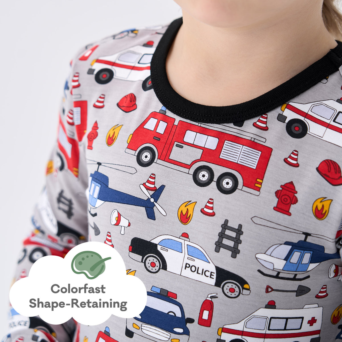 Viscose From Bamboo Pajamas for Boys Long Sleeve