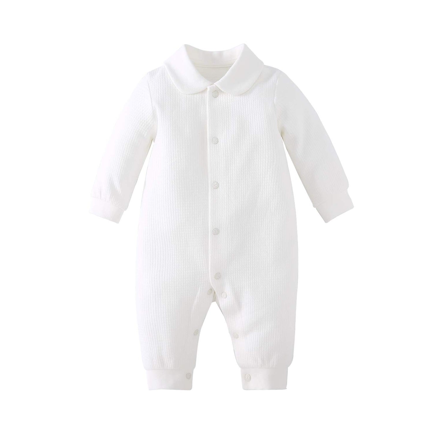 White Cross Baptism Outfit Long Sleeve