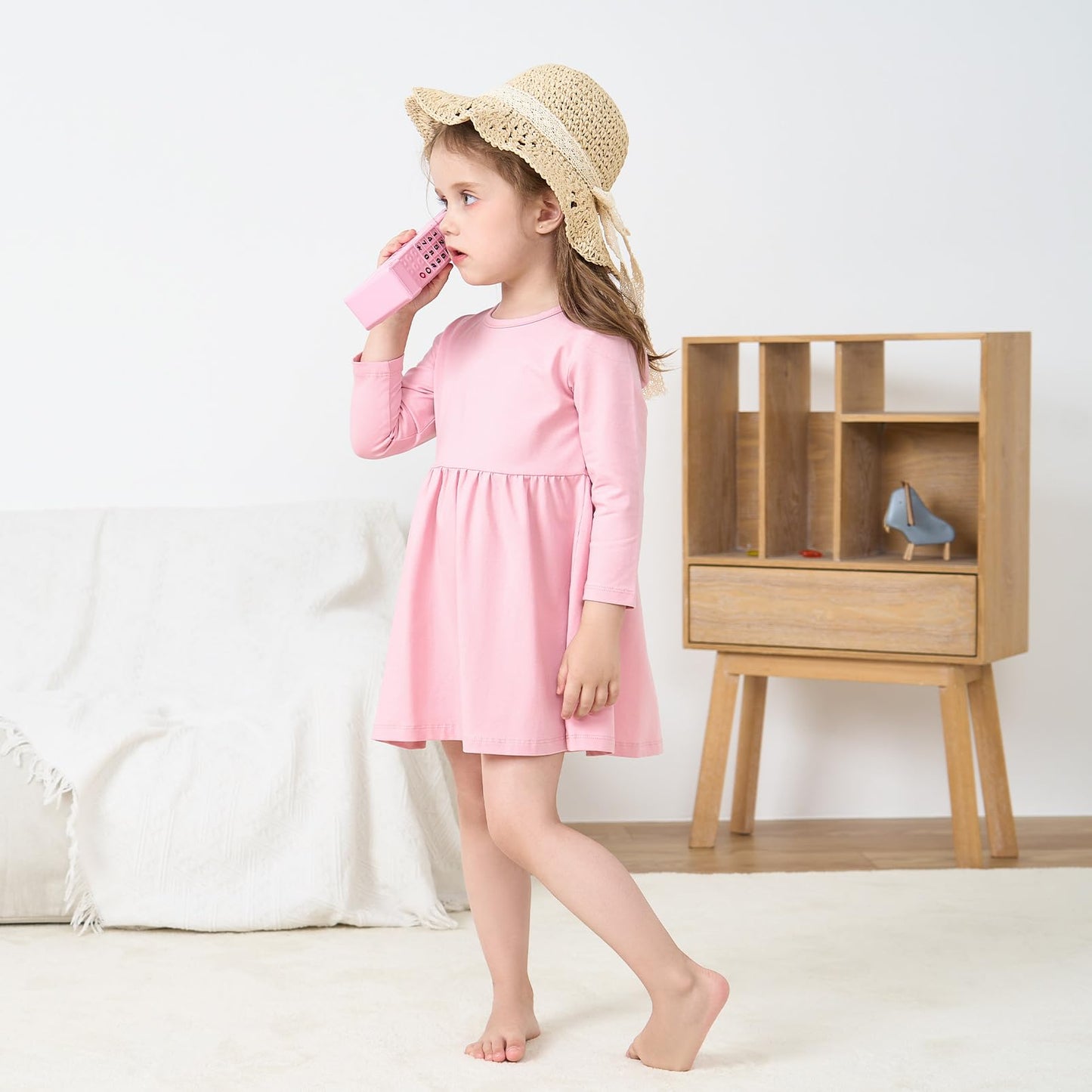 Baby Toddler Girls Straw Hat