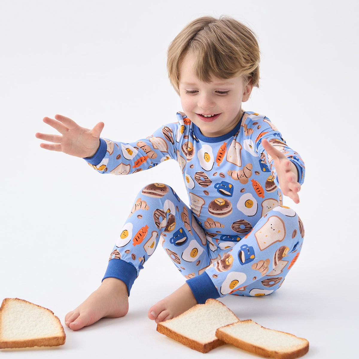 Viscose From Bamboo Pajamas for Boys Long Sleeve