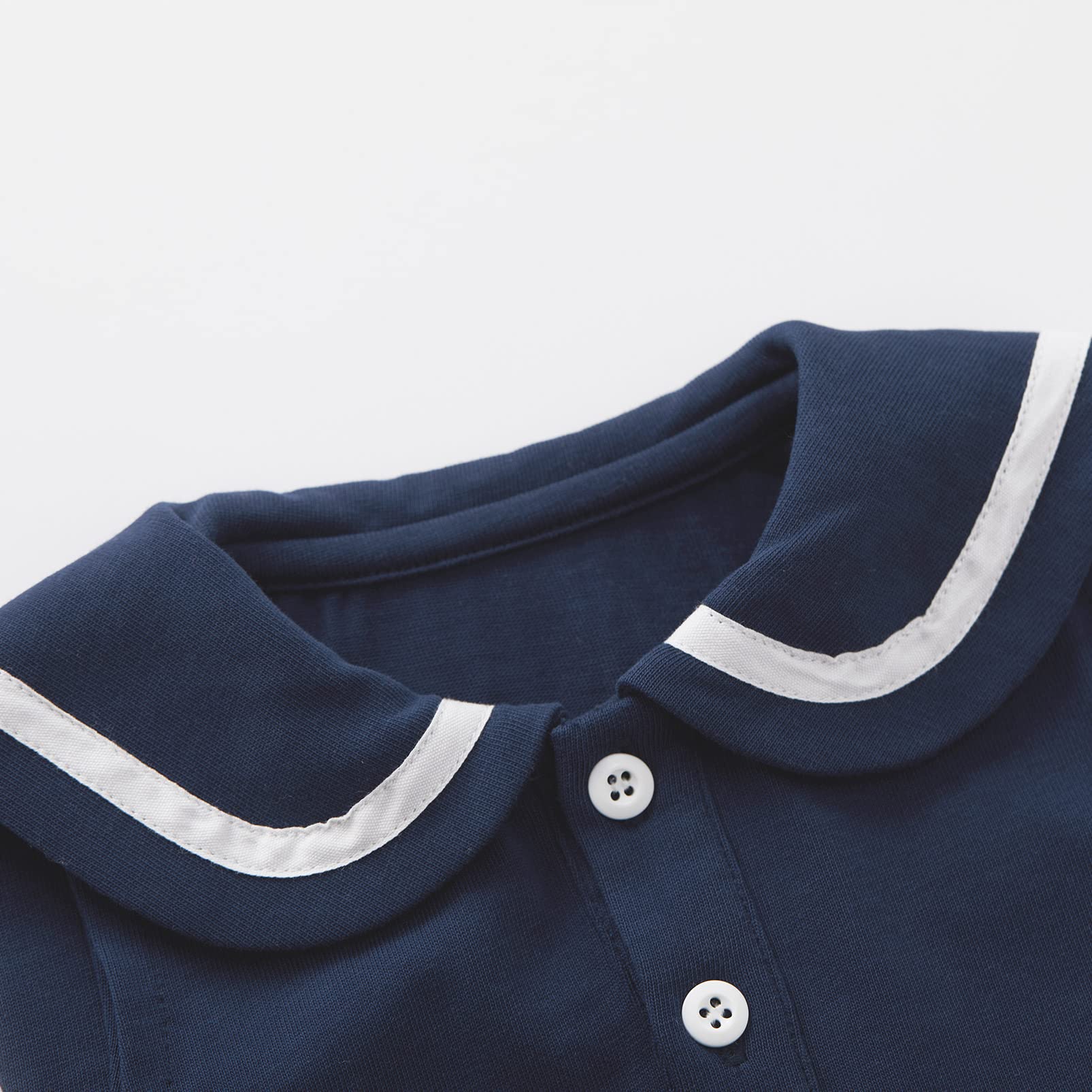 pureborn Baby Boys Girls Nautical Romper One-Piece Beach Outfit Summer Clothes 0-24 Months