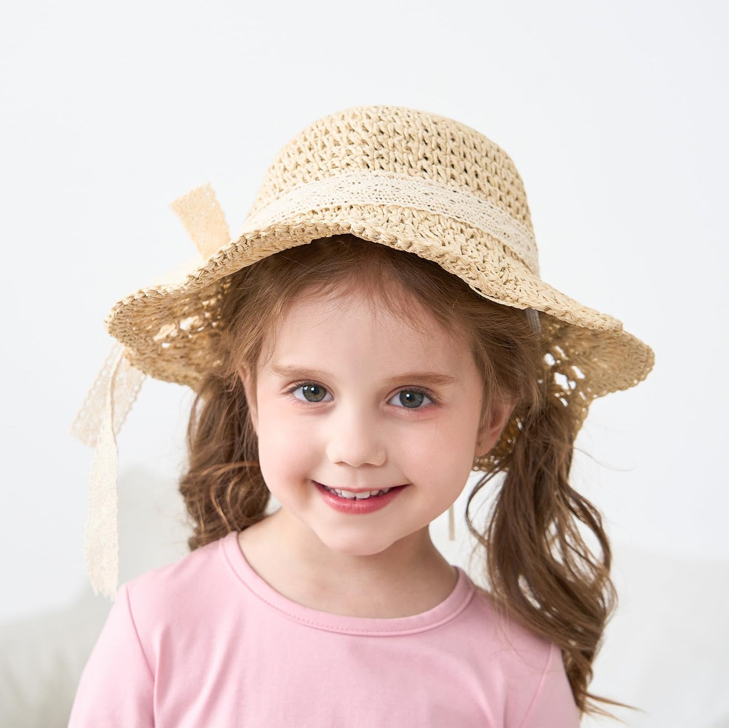 Baby Toddler Girls Straw Hat