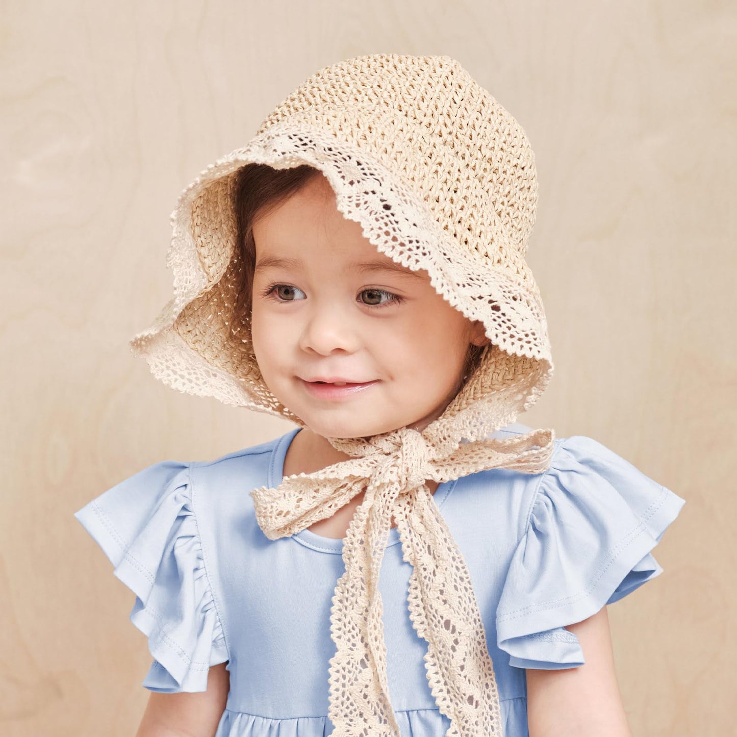 Baby Toddler Girls Straw Hat