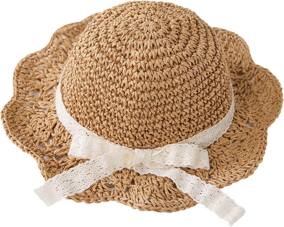 Baby Toddler Girls Straw Hat