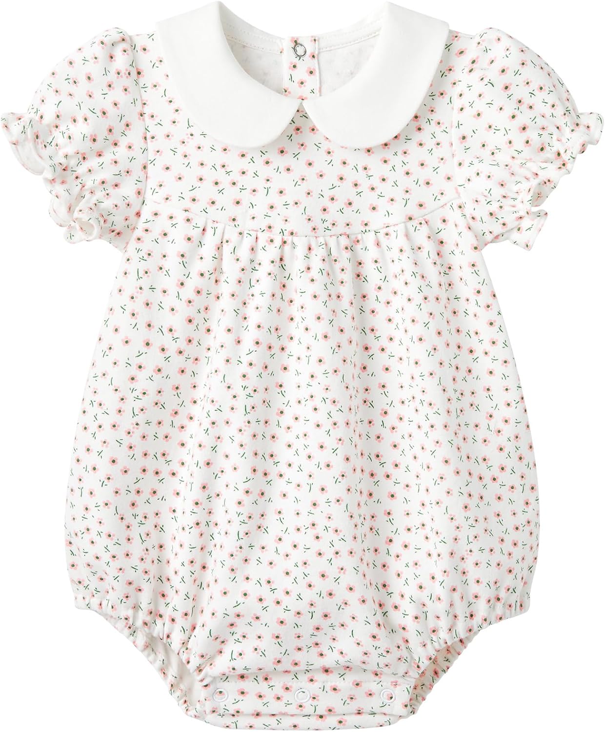 pureborn Baby Girls Boys Bodysuit Super Soft Cotton Romper 0-24 Months