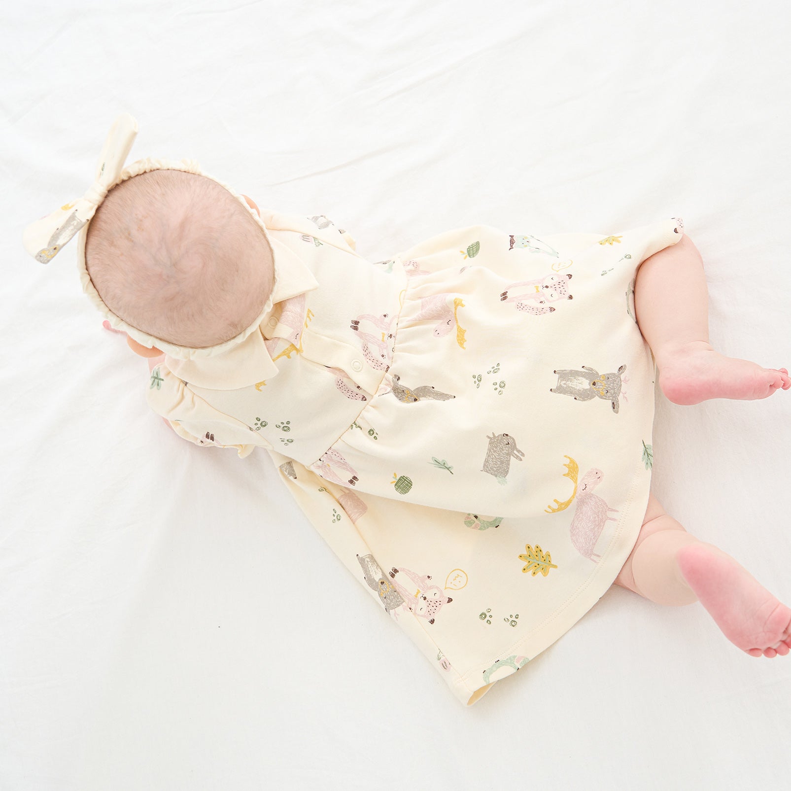 pureborn Baby Girls Dress with Bloomer Infant Girl Cotton Playwear Dress 0-24 Months