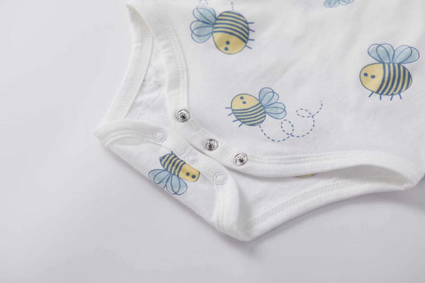 pureborn Baby Boys Girls Bodysuit Super Soft Cotton Romper 0-24 Months