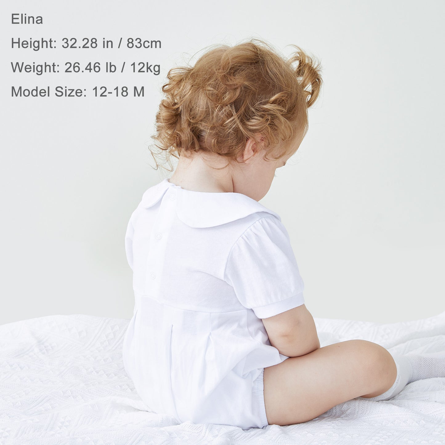 White Cross Baptism Outfit Long Sleeve