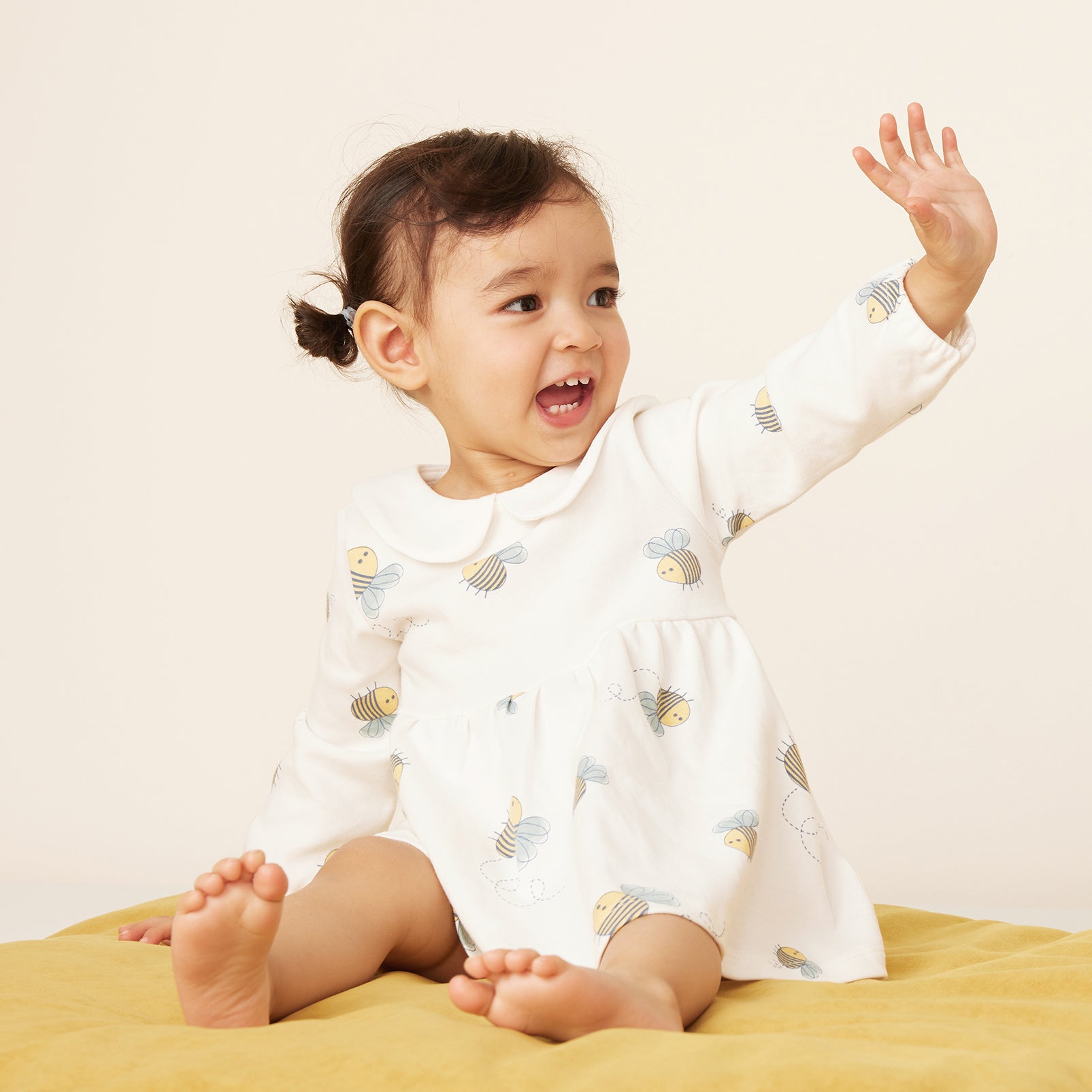 pureborn Baby Girls Dress with Bloomer Infant Girl Cotton Playwear Dress 0-24 Months