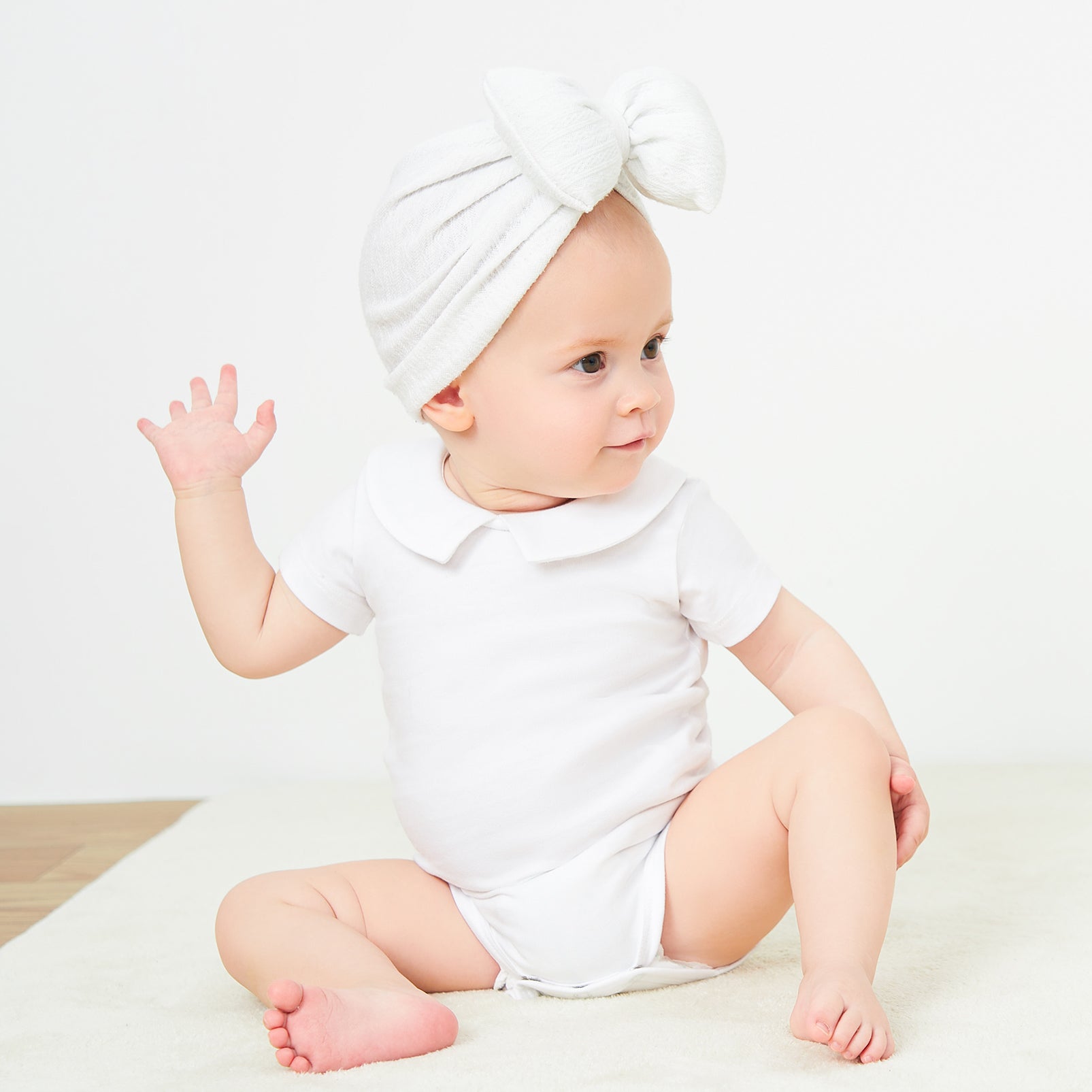 pureborn Baby Girls Boys Bodysuit Super Soft Cotton Romper 0-24 Months
