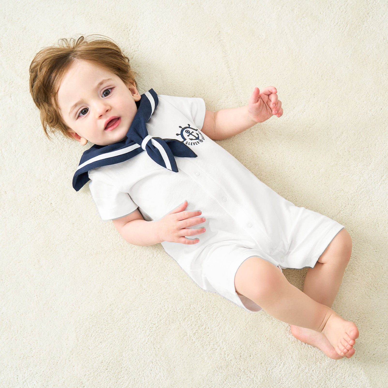 Baby Boys Nautical Romper