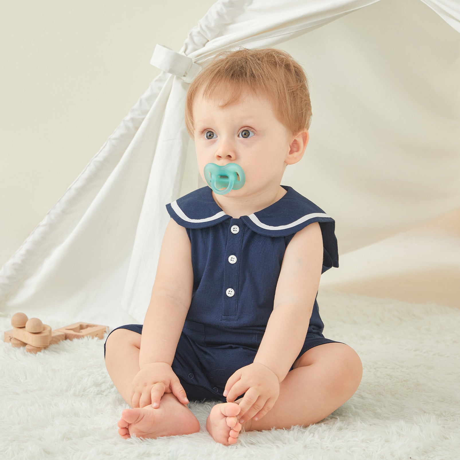 Baby Boys Nautical Romper