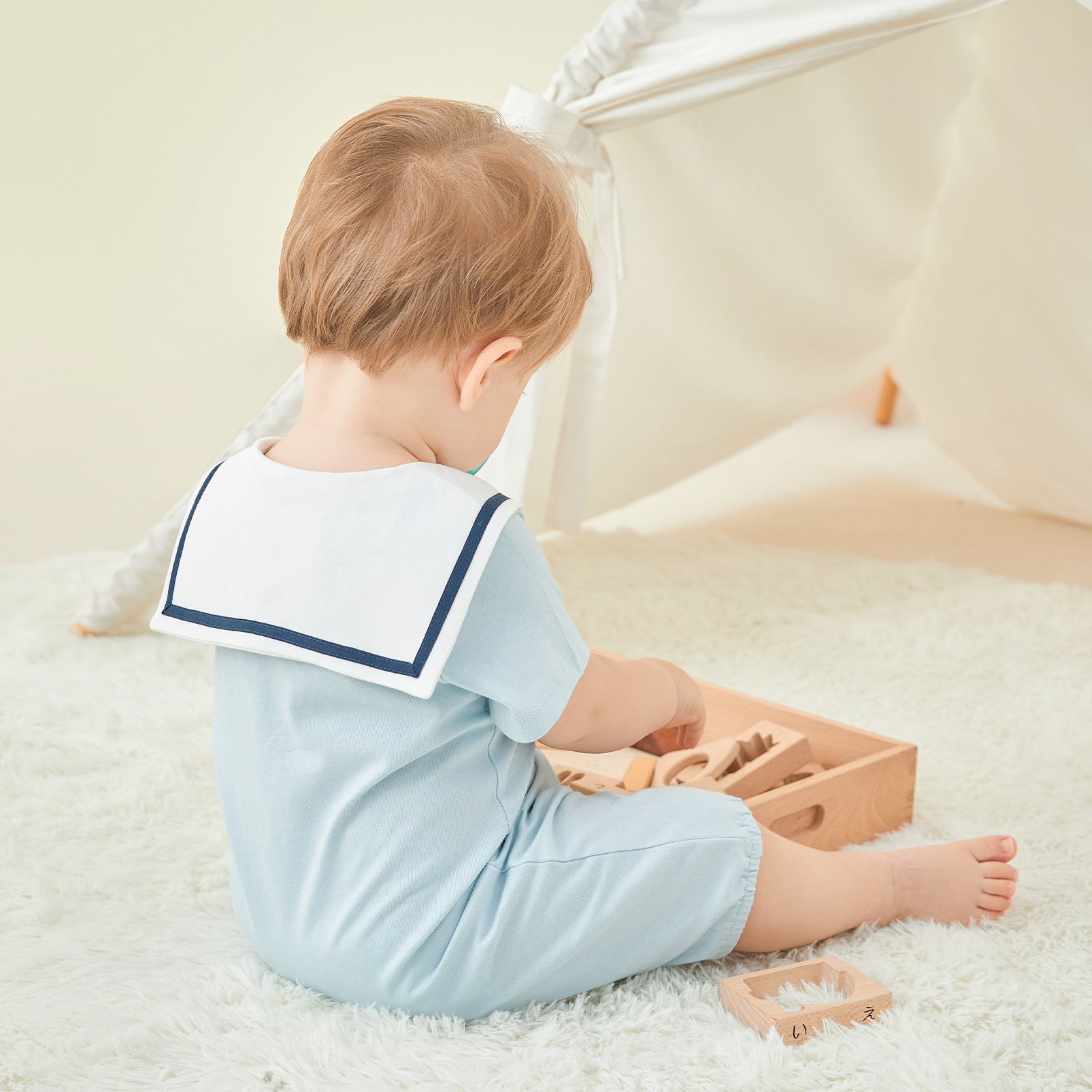 Baby Boys Nautical Romper
