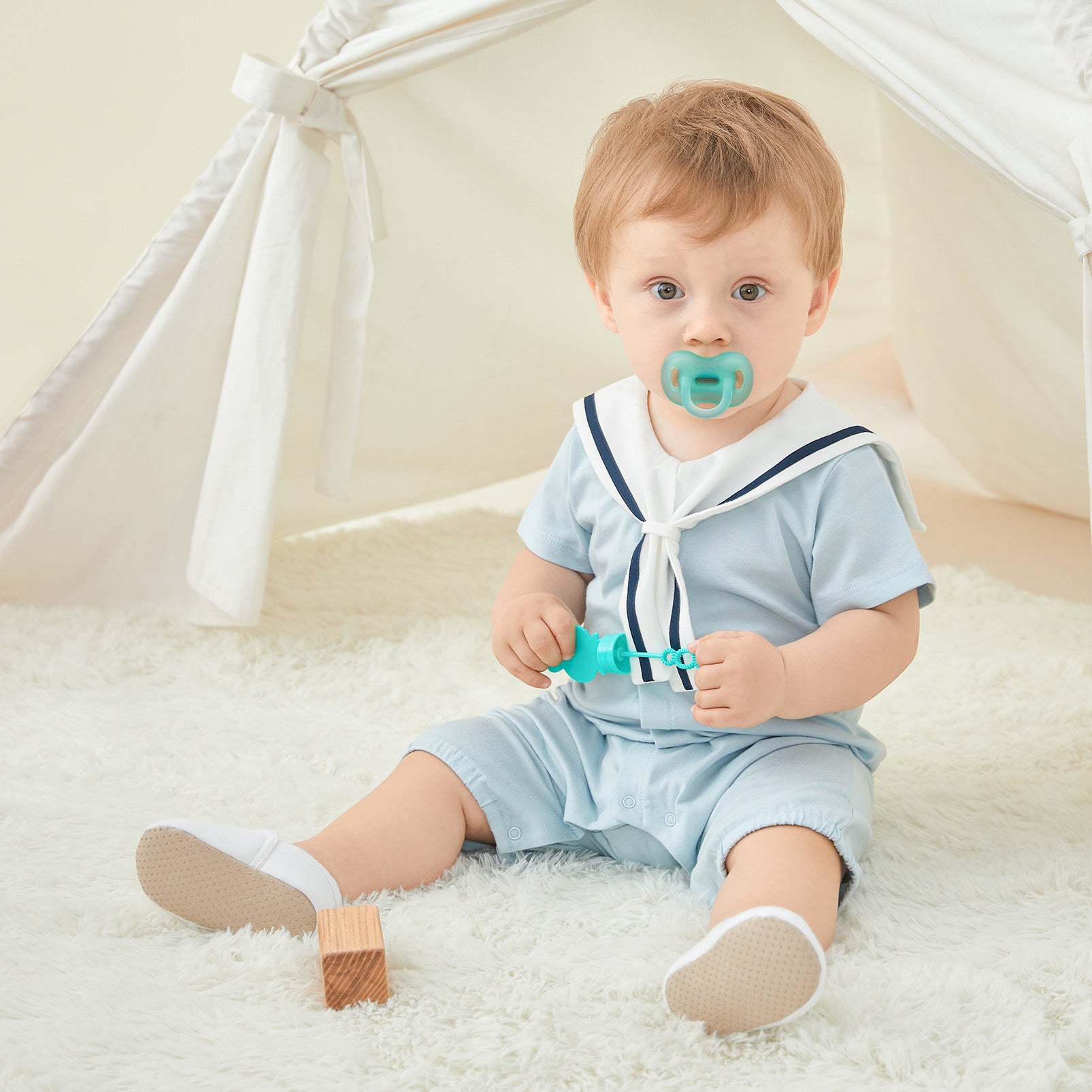 Baby Boys Nautical Romper