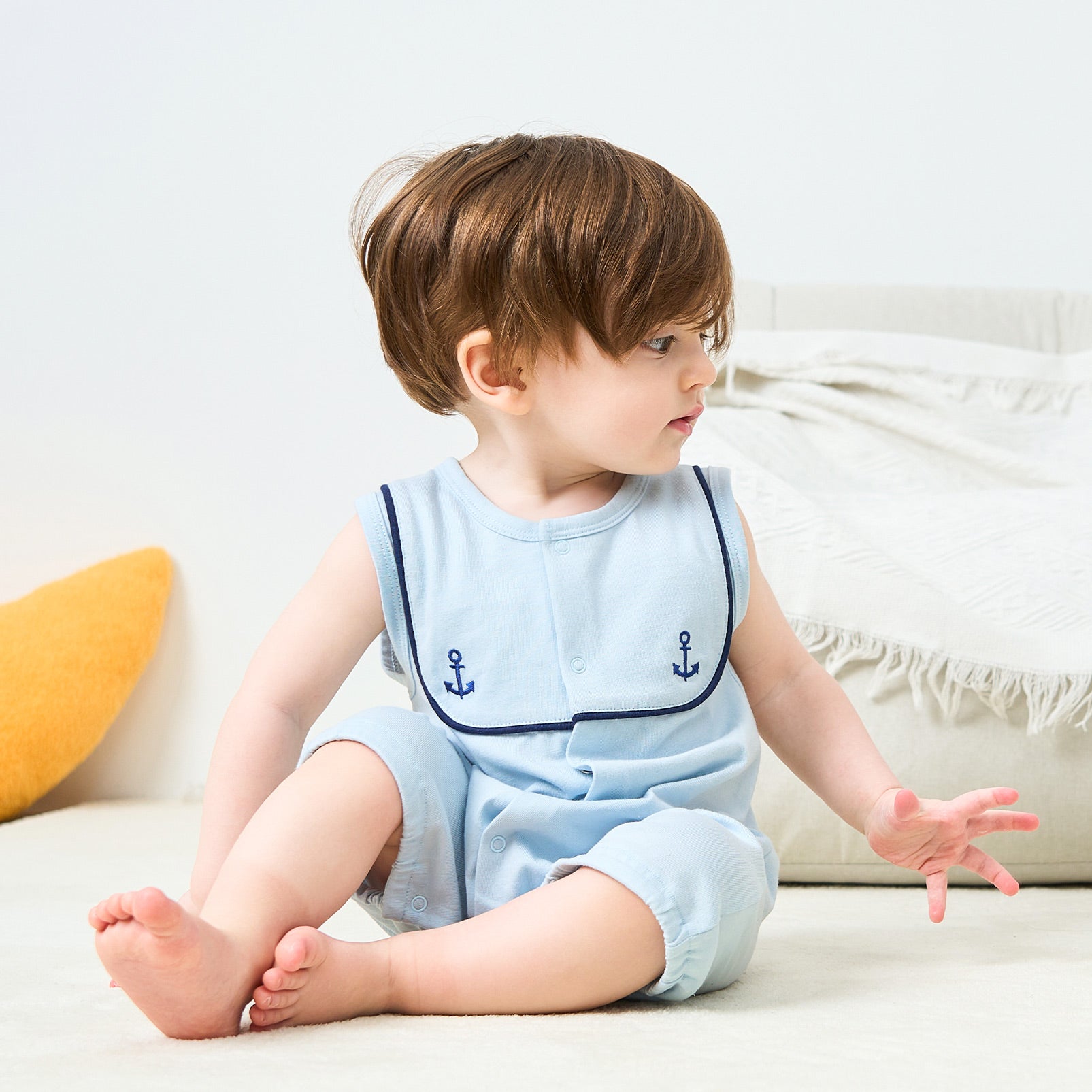 Baby Boys Nautical Romper