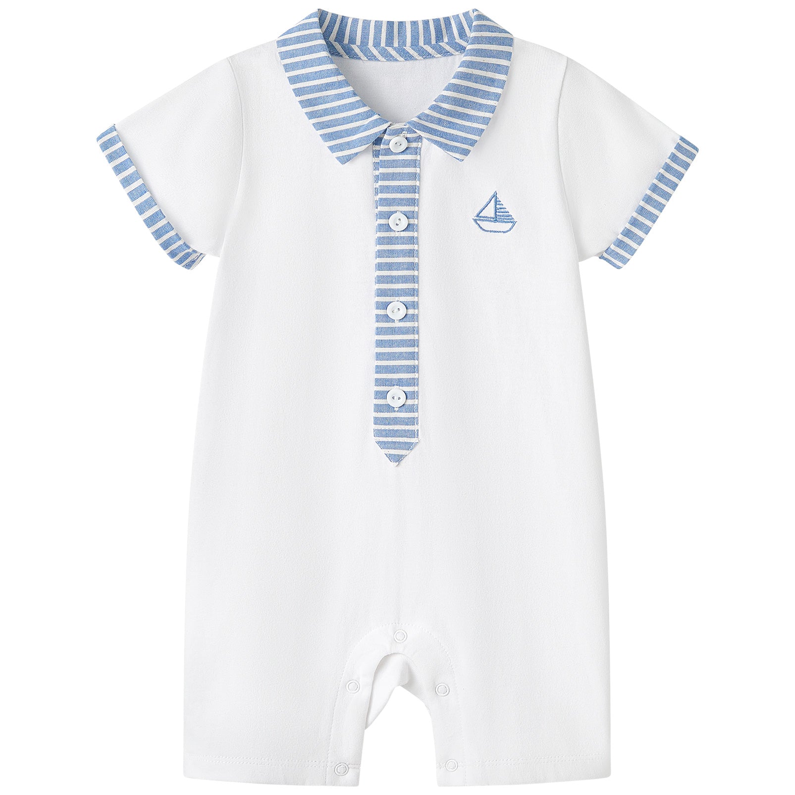 Baby Boys Nautical Romper