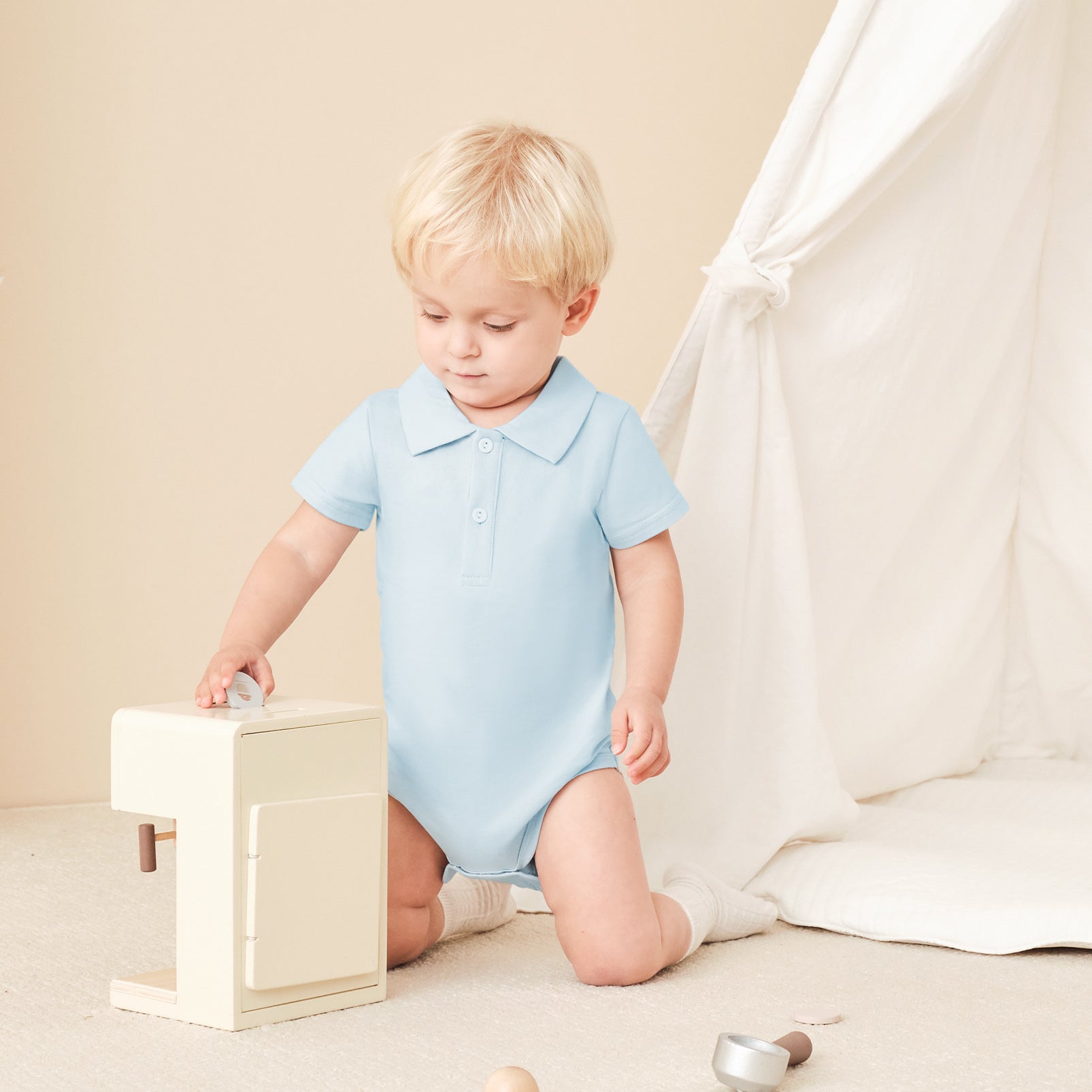 pureborn Baby Boys Girls Bodysuit Super Soft Cotton Romper 0-24 Months