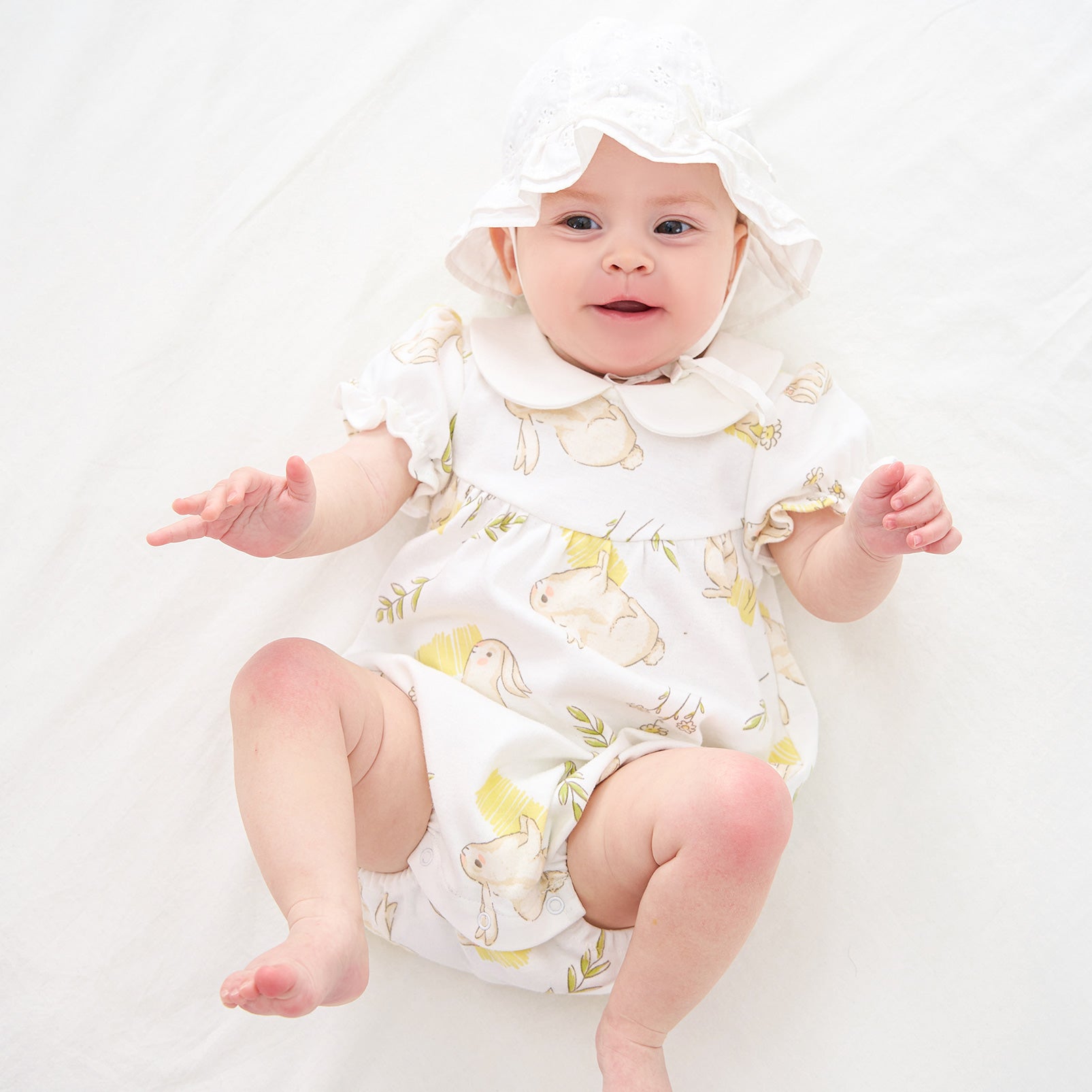 pureborn Baby Girls Boys Bodysuit Super Soft Cotton Romper 0-24 Months