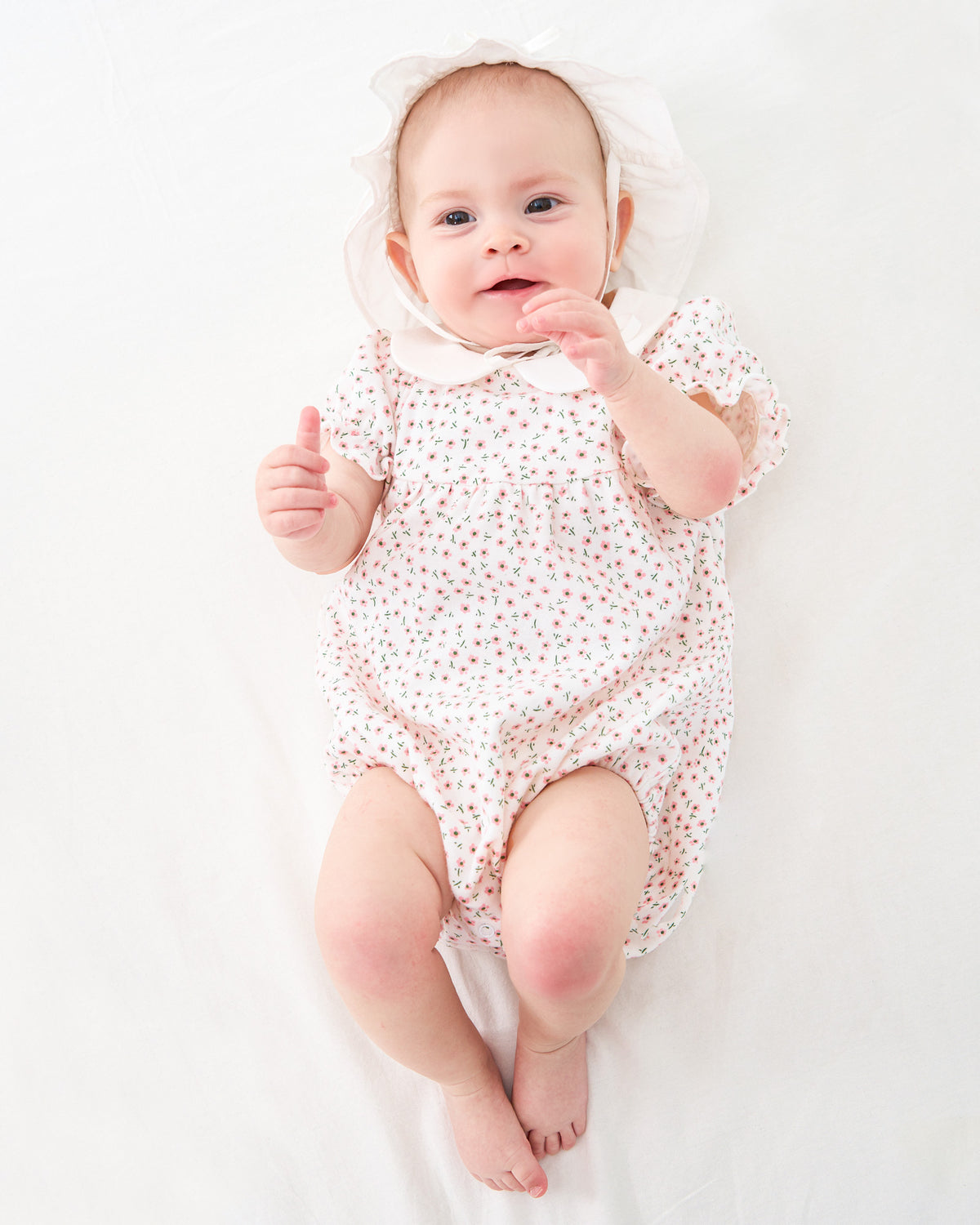 Pink Flower Short Sleeve
