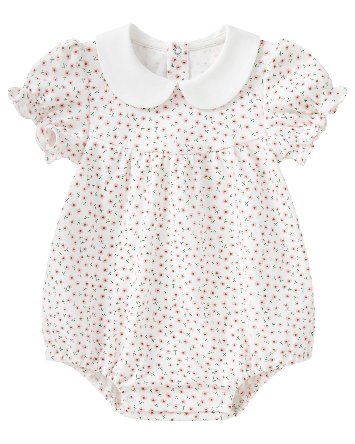 Pink Flower Short Sleeve