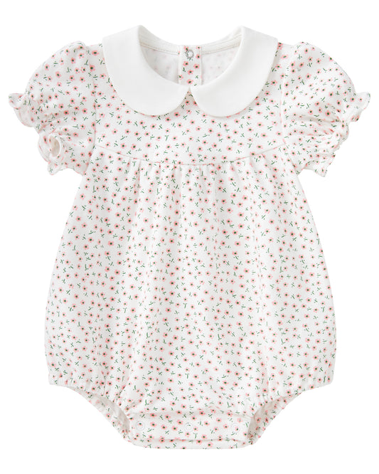 Pink Flower Short Sleeve