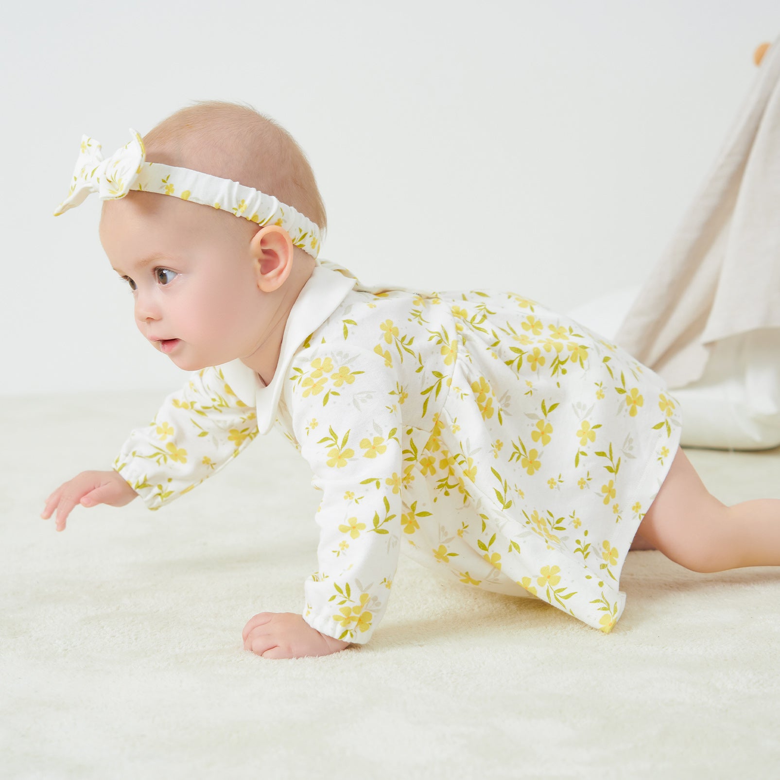 pureborn Baby Girls Dress with Bloomer Infant Girl Cotton Playwear Dress 0-24 Months