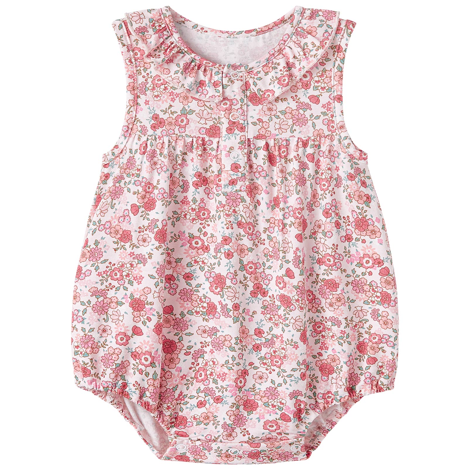 pureborn Baby Girls Boys Bodysuit Super Soft Cotton Romper 0-24 Months