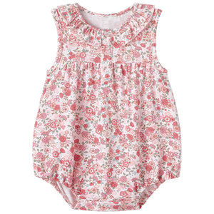 Pink Floral Short Sleeve