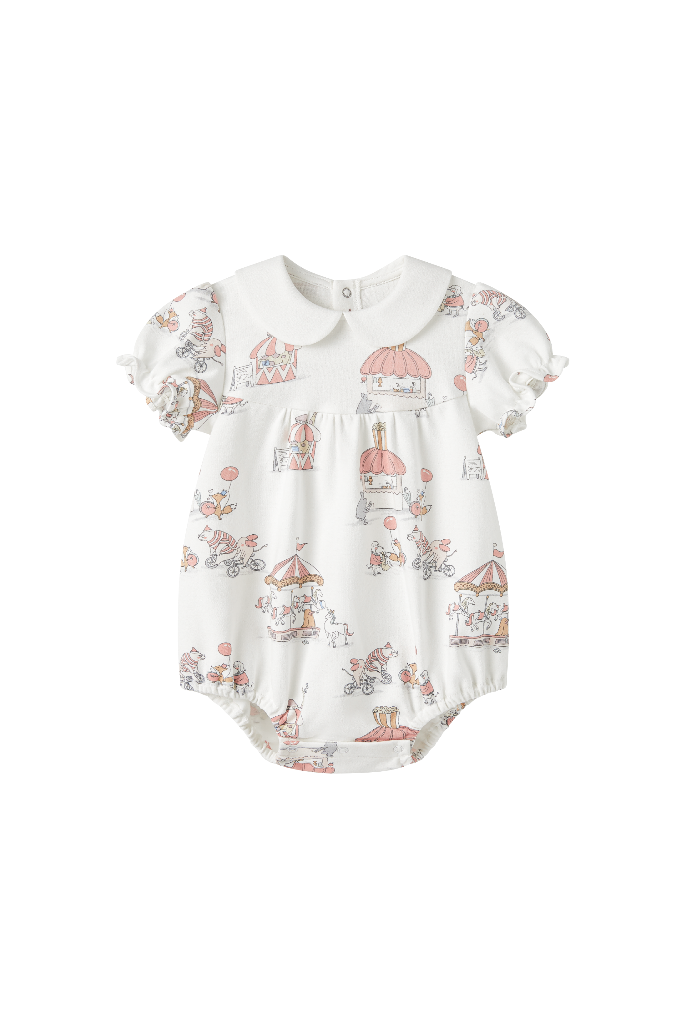 pureborn Baby Girls Boys Bodysuit Super Soft Cotton Romper 0-24 Months