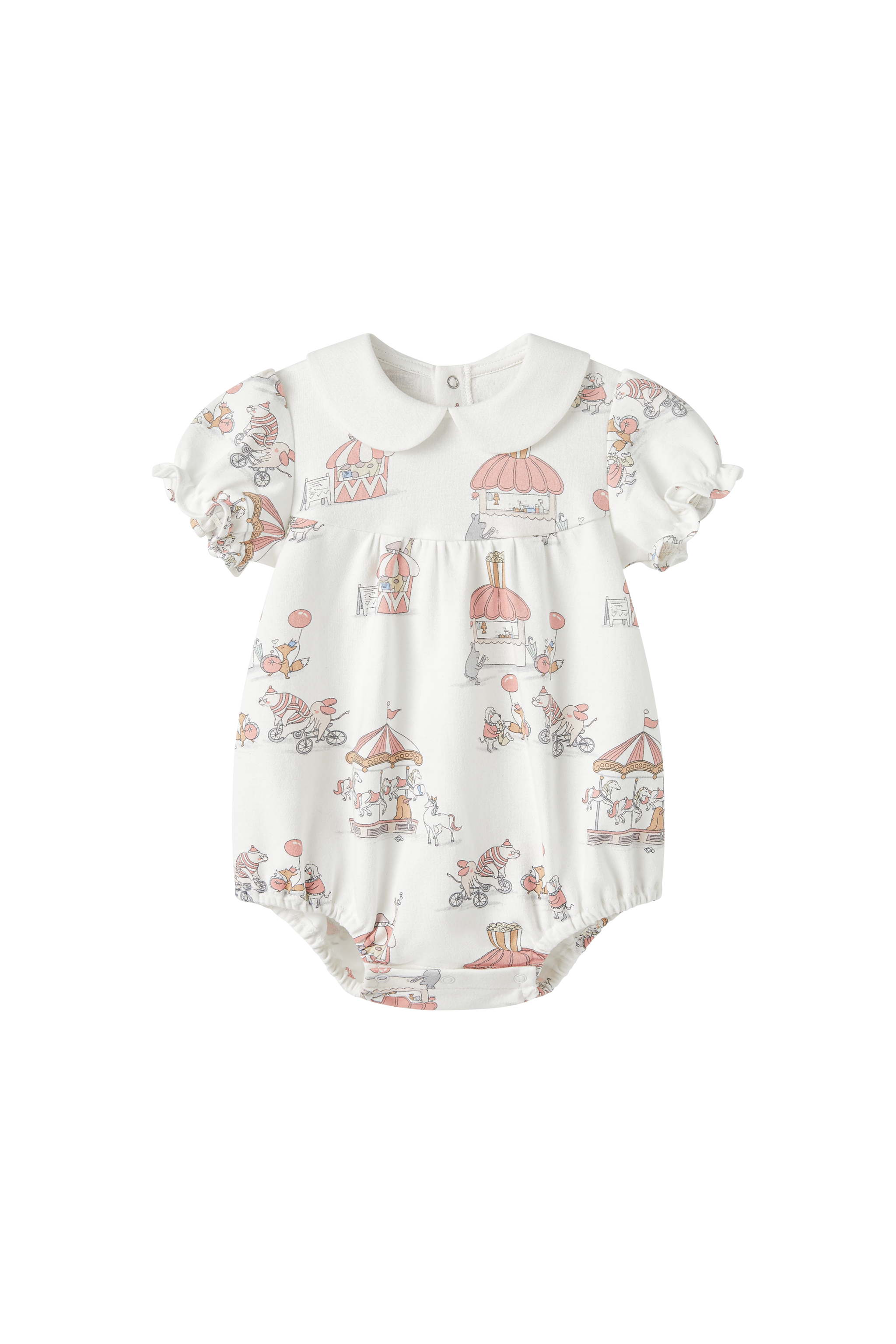 pureborn Baby Girls Boys Bodysuit Super Soft Cotton Romper 0-24 Months